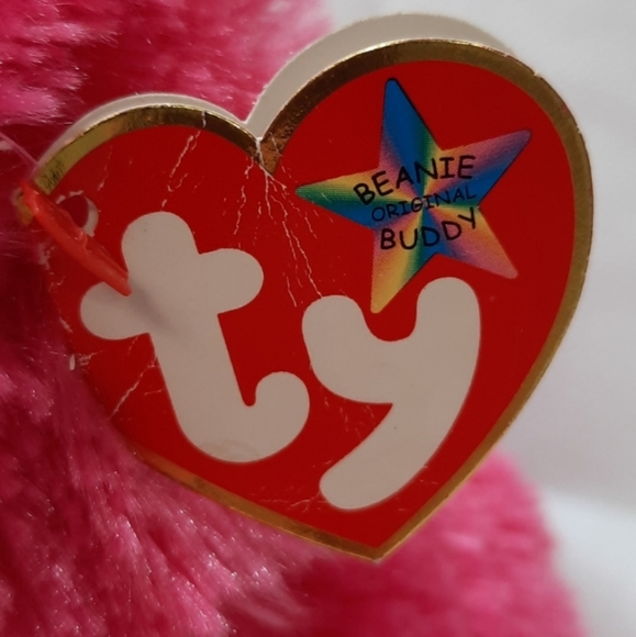 Ty 2003 Beanie Buddies 'Parfum' Poodle Dog - Picture 5 of 12